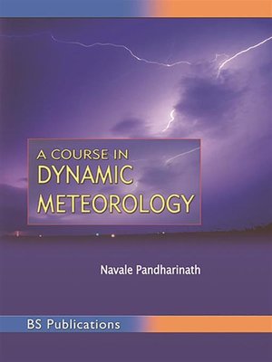 cover image of A Course in Dynamic Meteorology